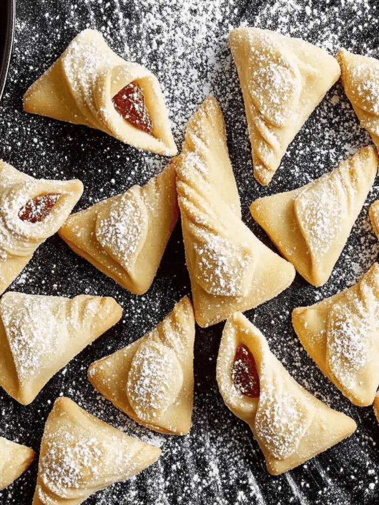 Delicious Italian Horn Cookies with Sweet Cherry Filling 4 Italian Horn Cookies