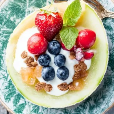 Breakfast Melon Bowls