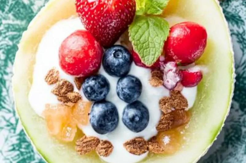Breakfast Melon Bowls