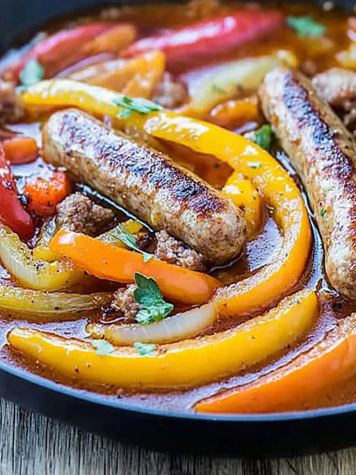 Italian Sausage and Peppers in an Hour: Comfort Made Easy 3 Italian Sausage and Peppers in an Hour!