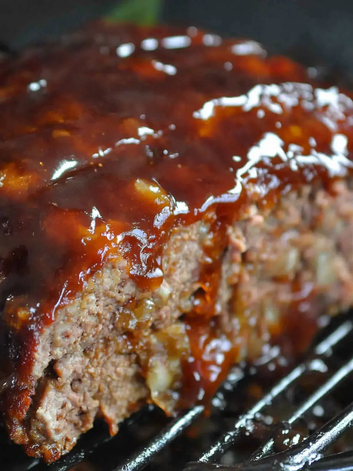 Bourbon Glazed Meatloaf