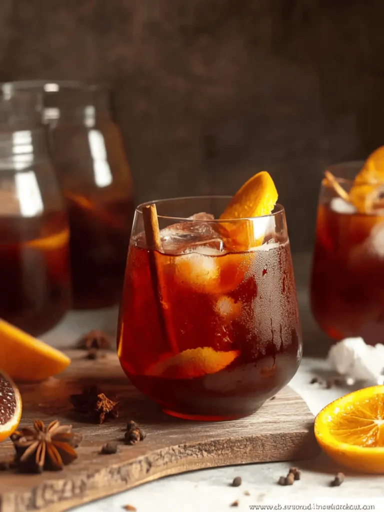 Cozy Up with a Winter Spiced Christmas Negroni Delight 2 Winter Spiced Christmas Negroni