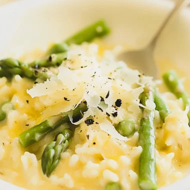 Lemon Asparagus Risotto
