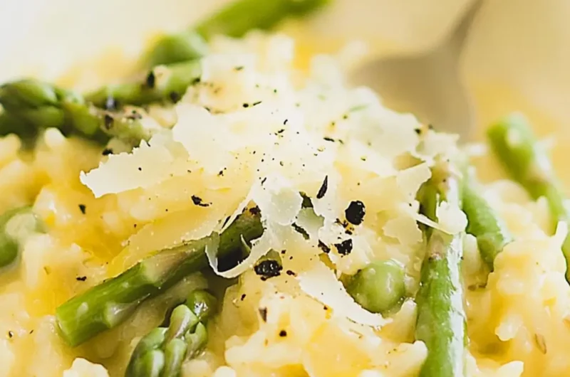 Lemon Asparagus Risotto