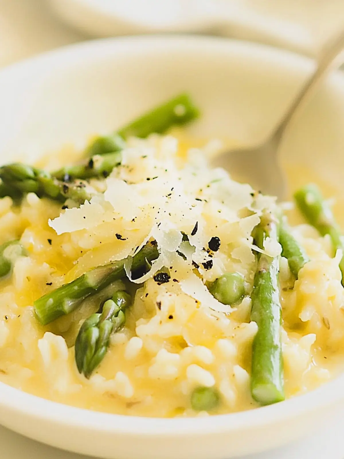 Lemon Asparagus Risotto