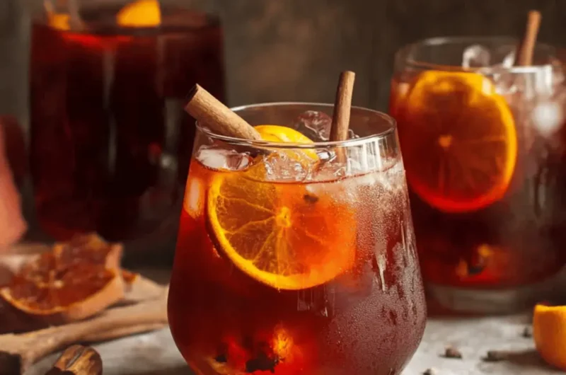 Winter Spiced Christmas Negroni