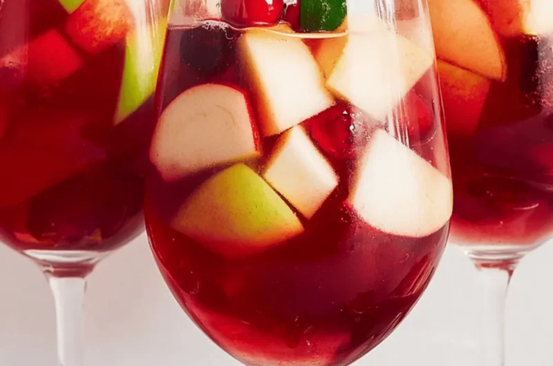 Cranberry-Apple Sangria