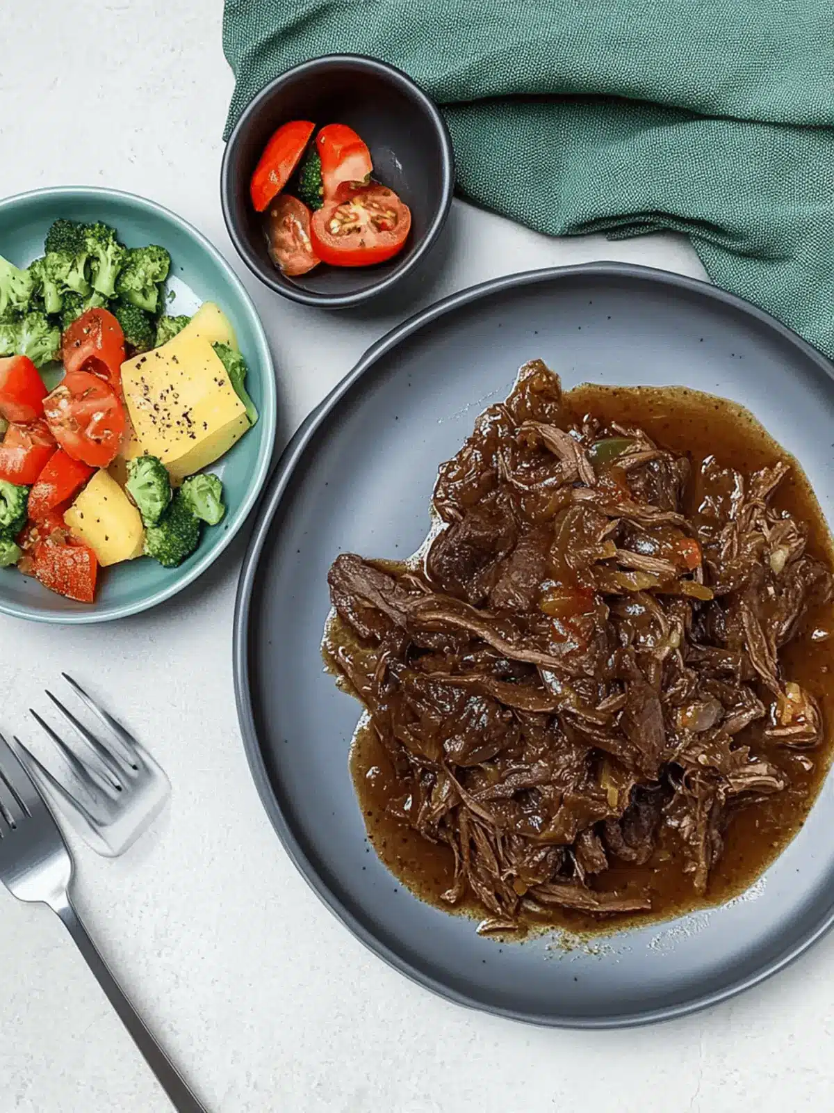 Slow-Cooked Mediterranean Braised Beef