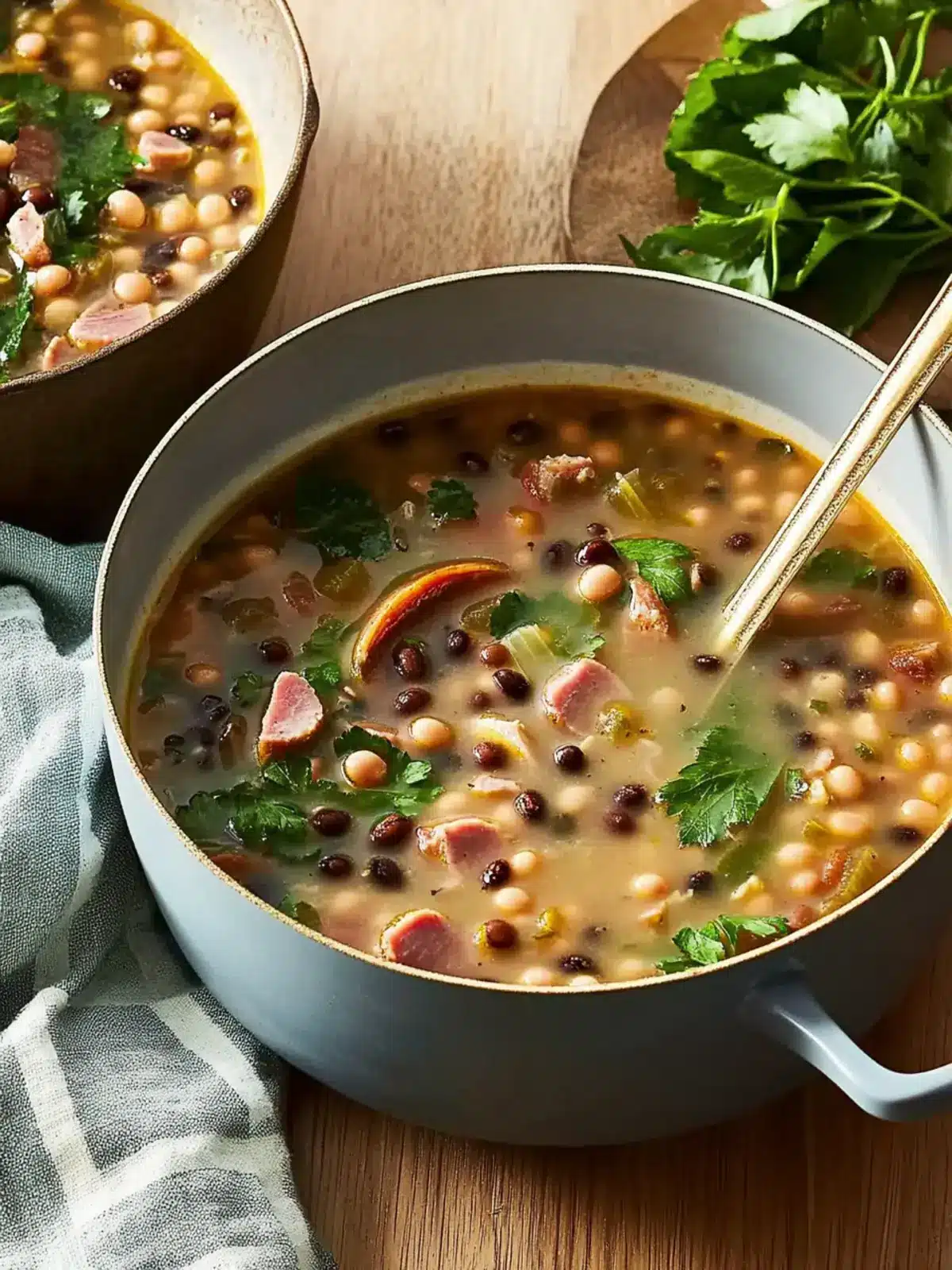 Black-Eyed Pea Soup With Ham Hocks