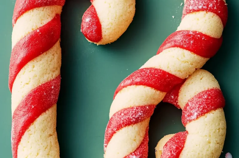 Candy Cane Cookies