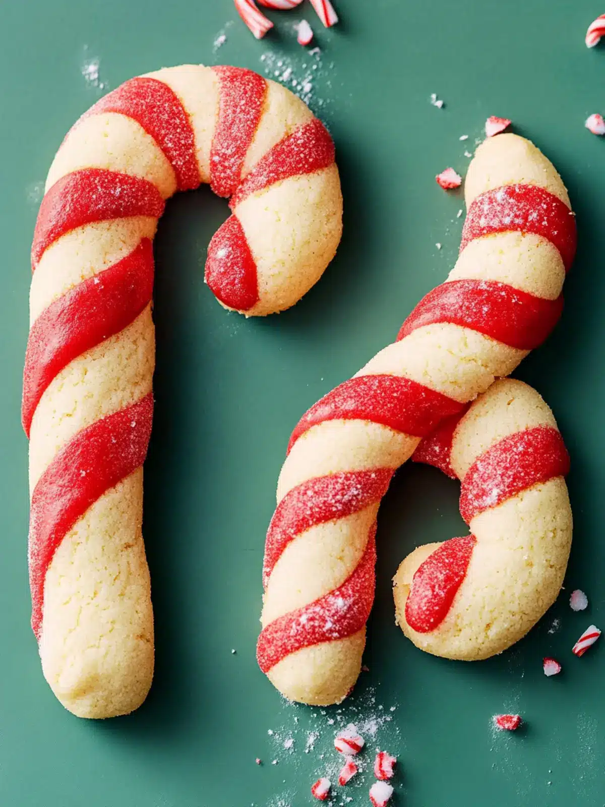 Candy Cane Cookies
