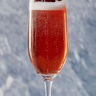 Cranberry Mimosas
