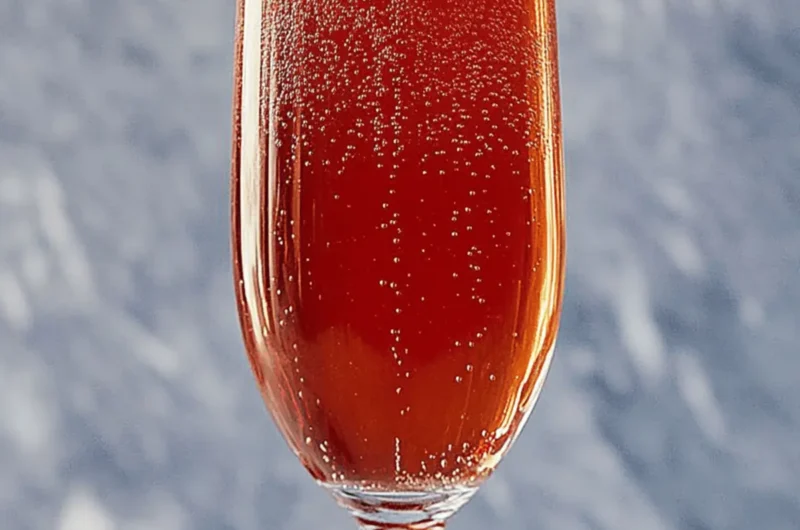 Cranberry Mimosas
