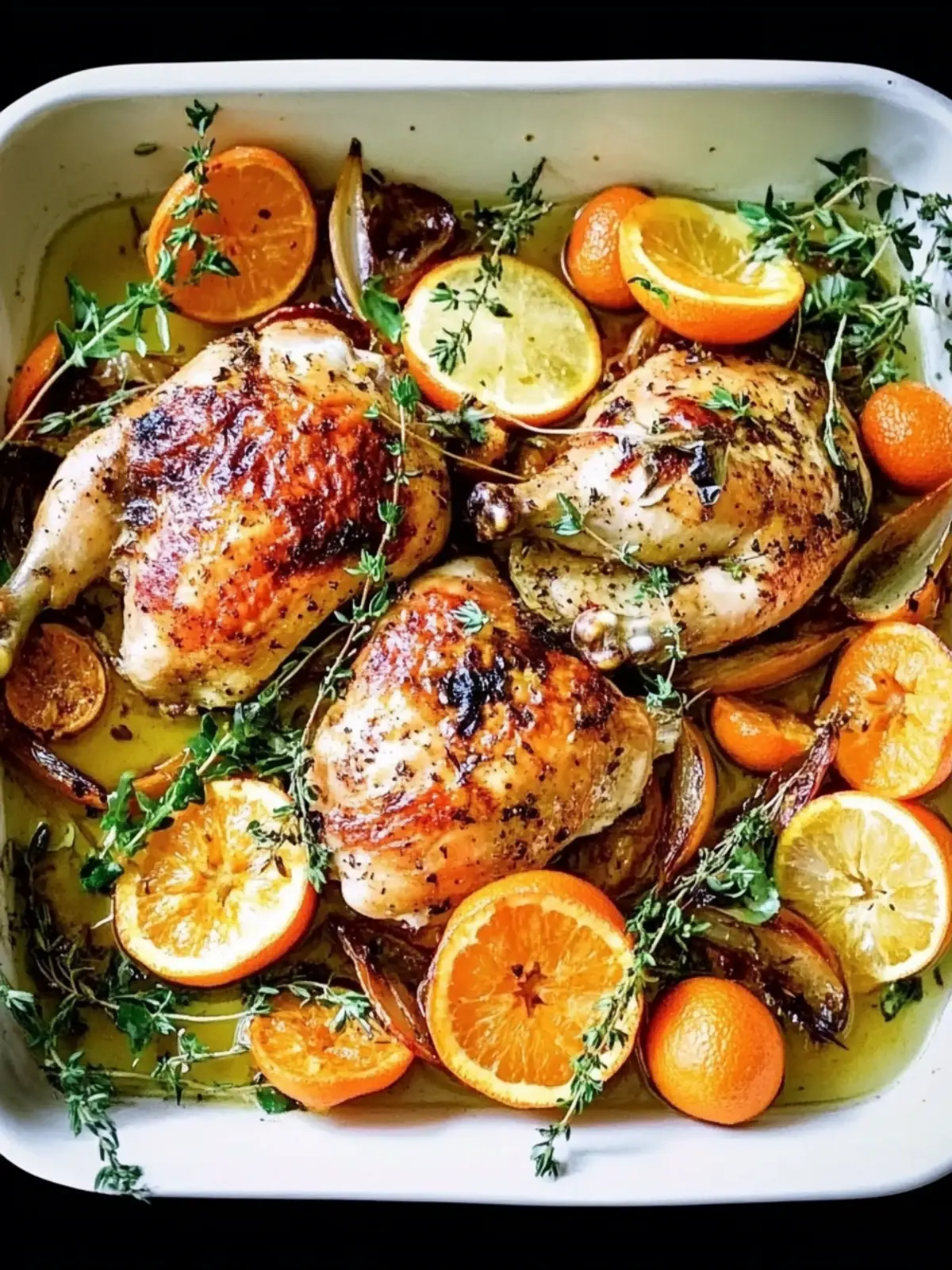 Roasted Chicken with Clementines: A Citrus-Infused Feast 4 Roasted Chicken with Clementines