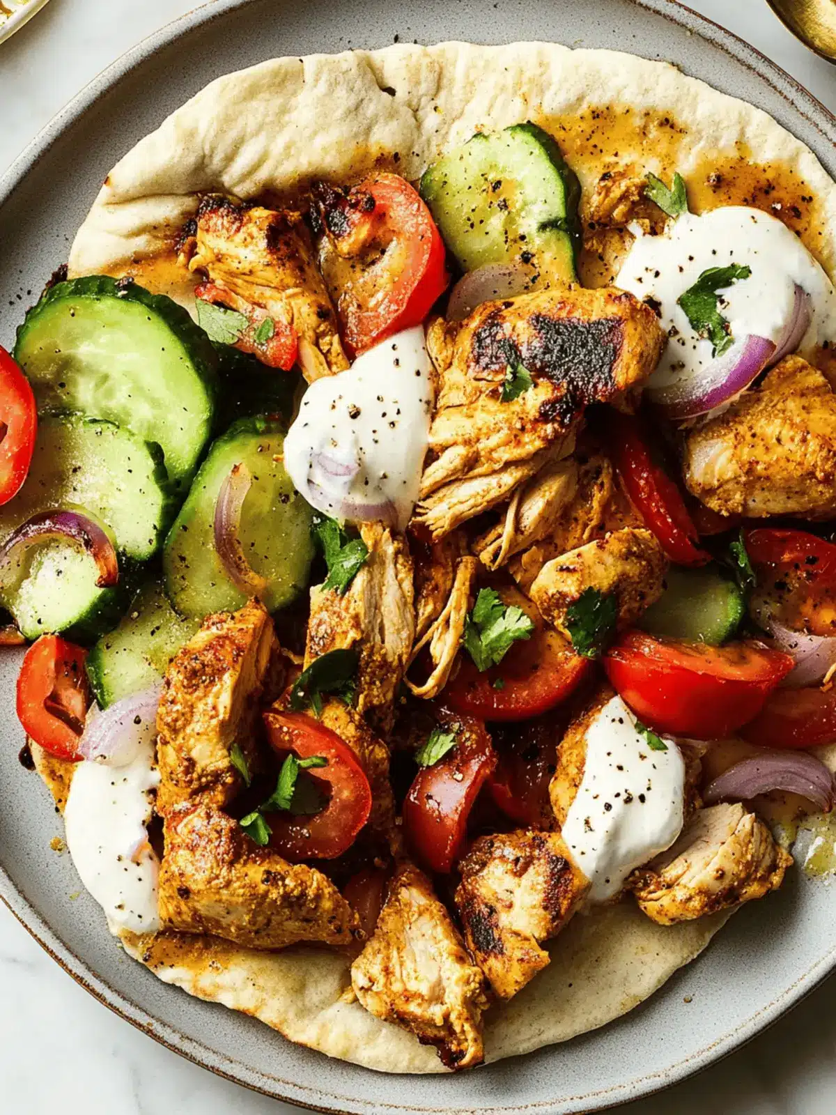 Chicken Shawarma Sheet-Pan Dinner