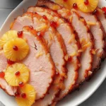 Baked Ham with Pineapple
