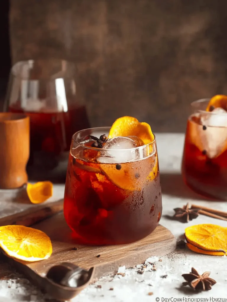 Cozy Up with a Winter Spiced Christmas Negroni Delight 4 Winter Spiced Christmas Negroni