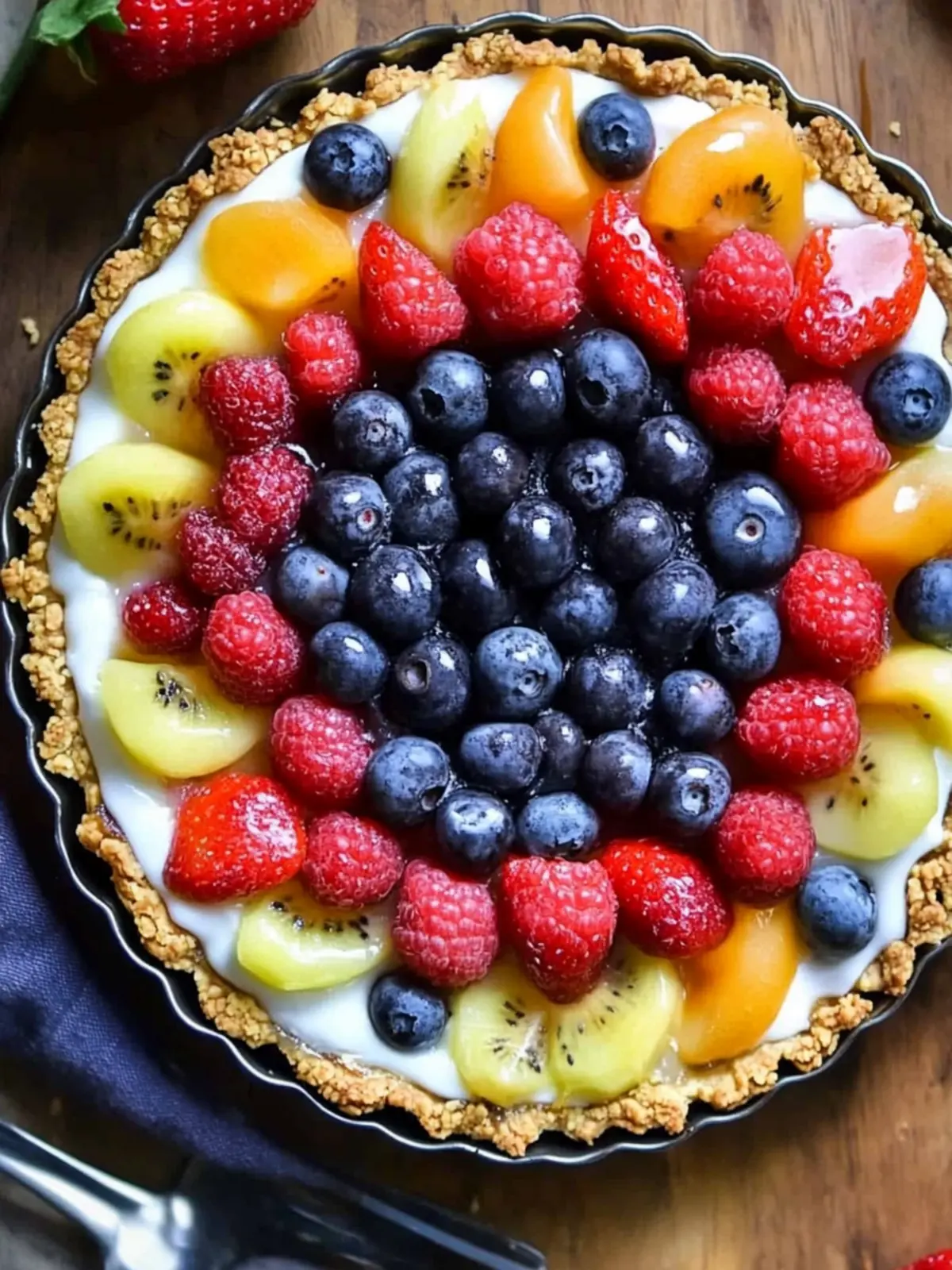 Beautiful Breakfast Tart (Gluten Free)