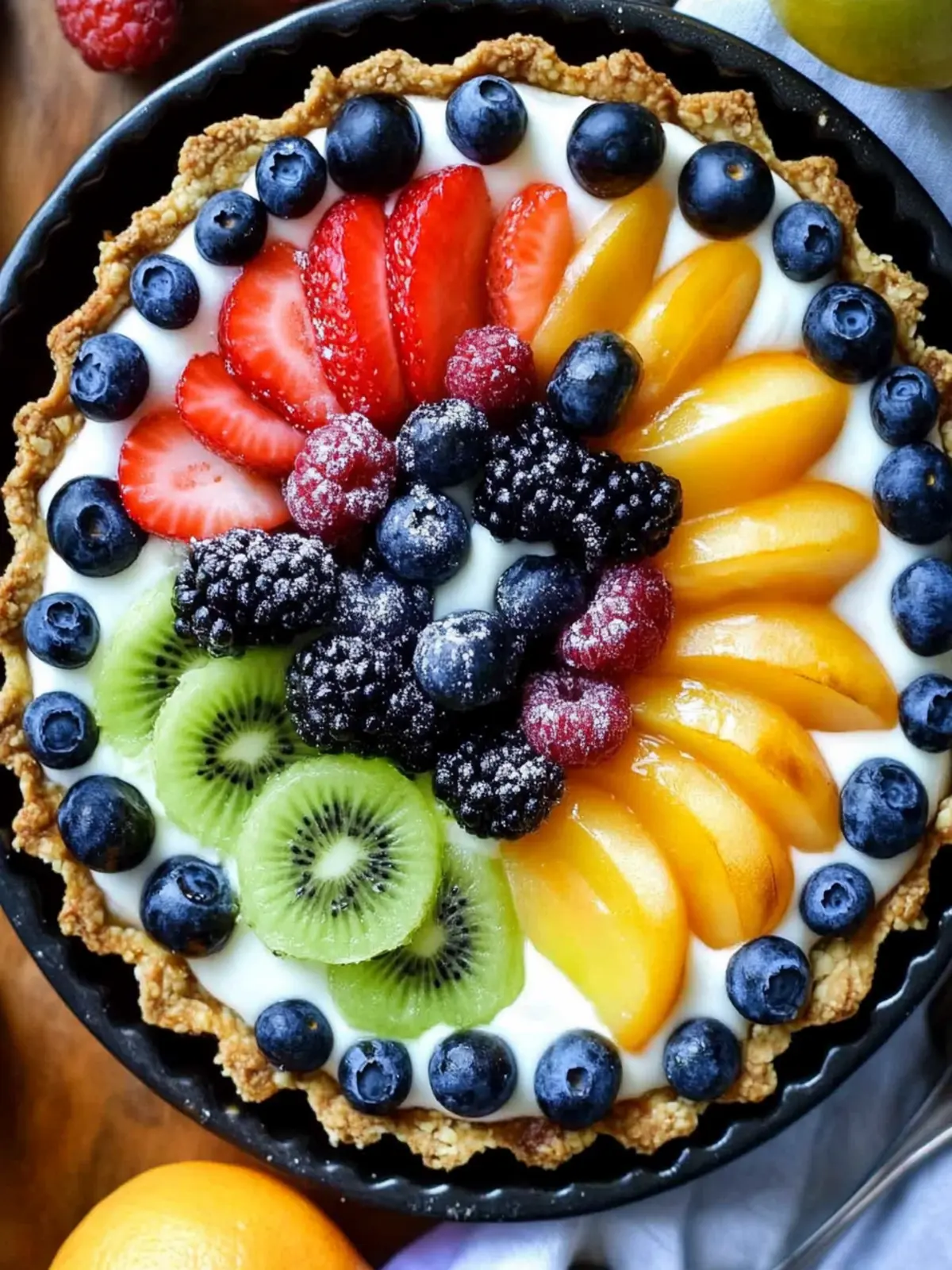 Beautiful Breakfast Tart (Gluten Free)