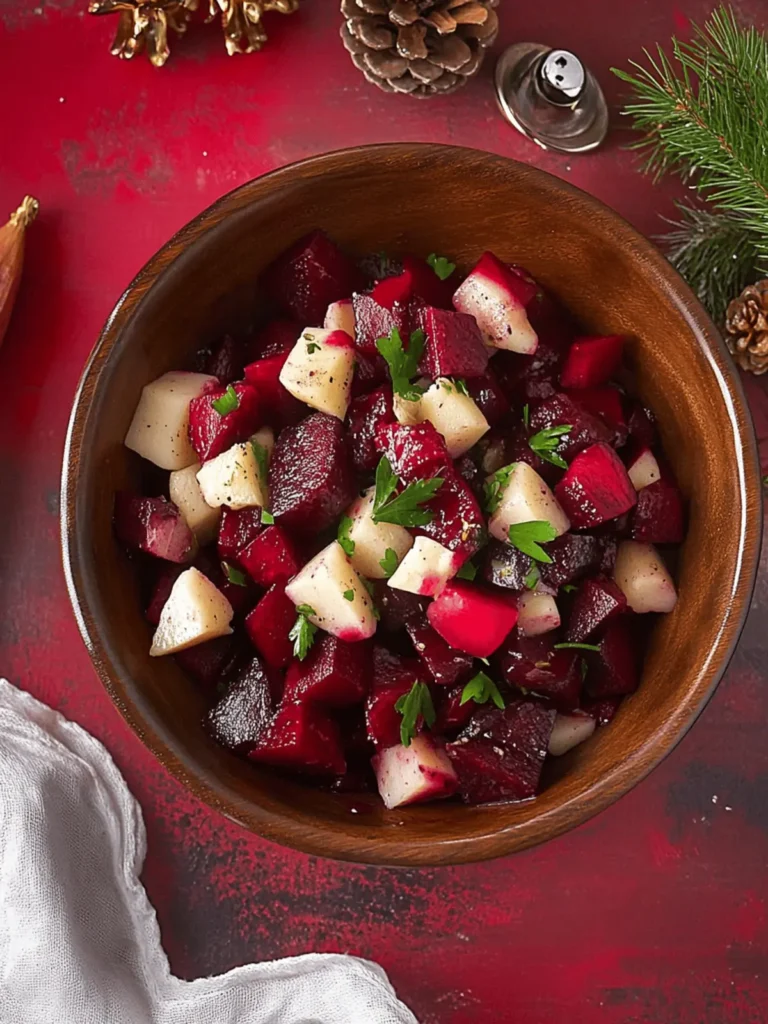 Christmas Side Dish: Roasted Beet & Turnip Duo