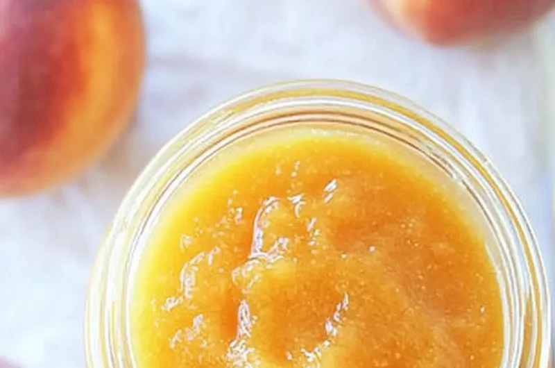 Easy Peach Butter