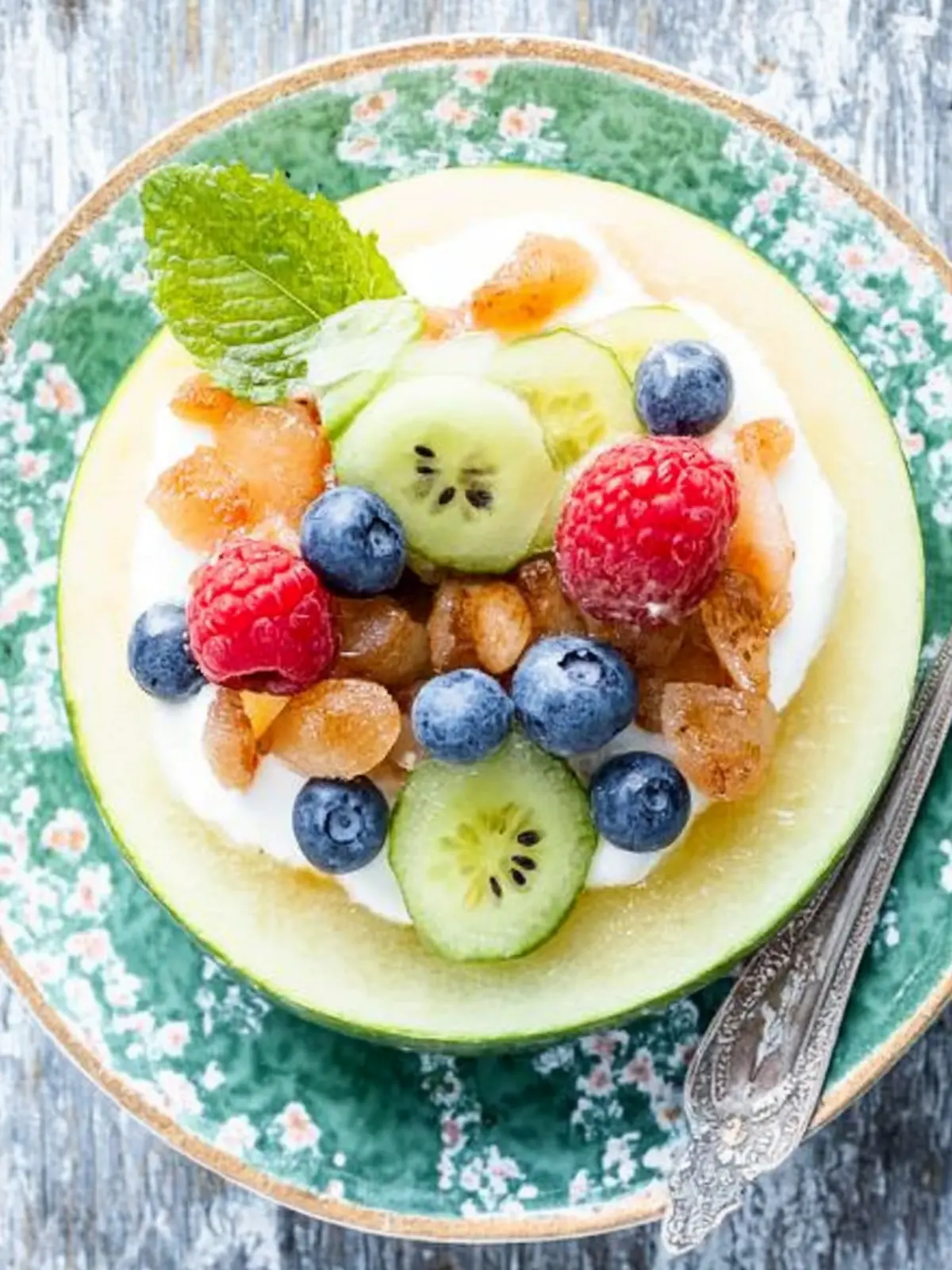 Breakfast Melon Bowls