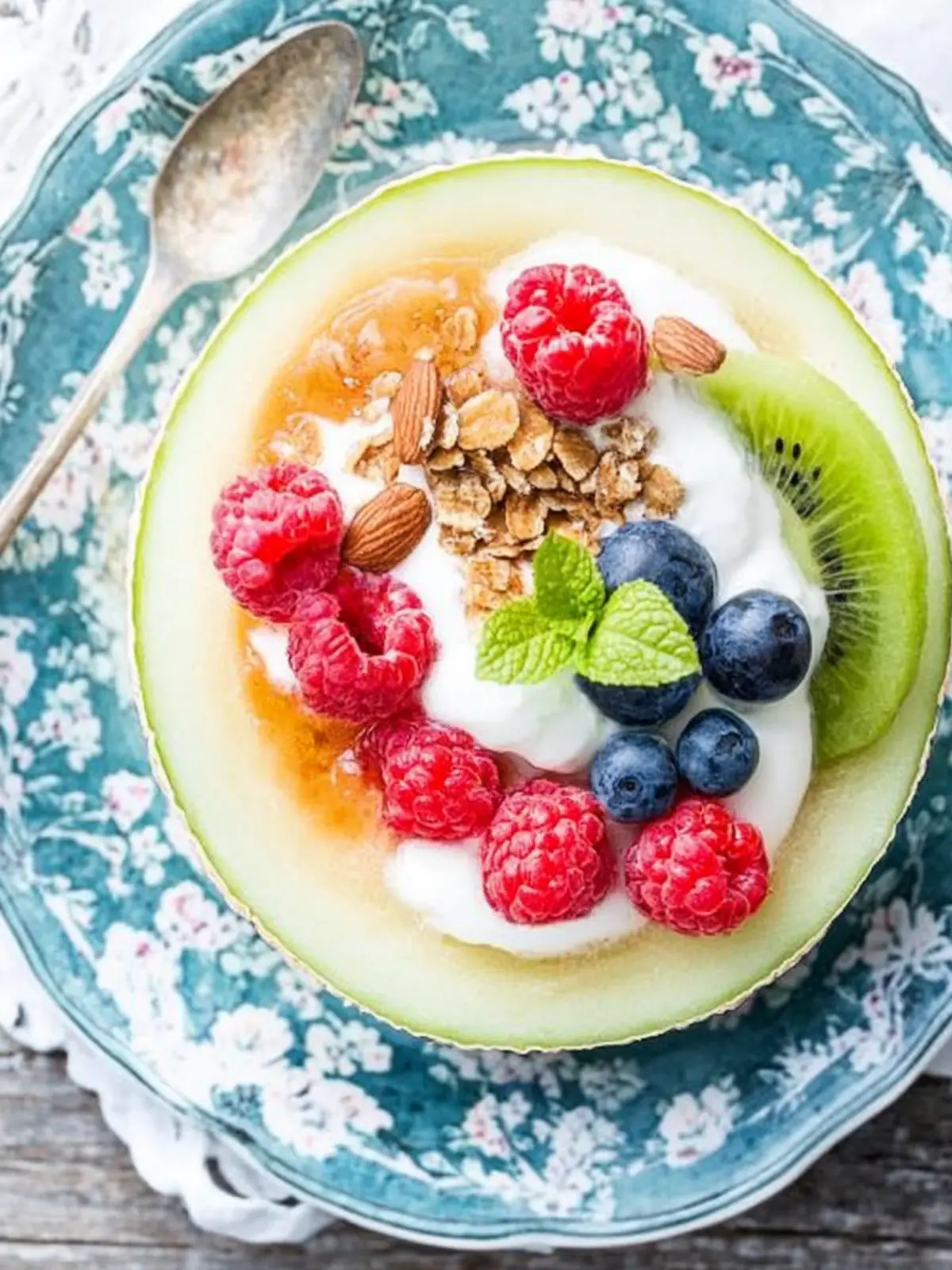 Breakfast Melon Bowls