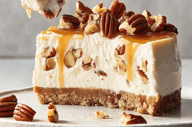 Butter Pecan Cheesecake