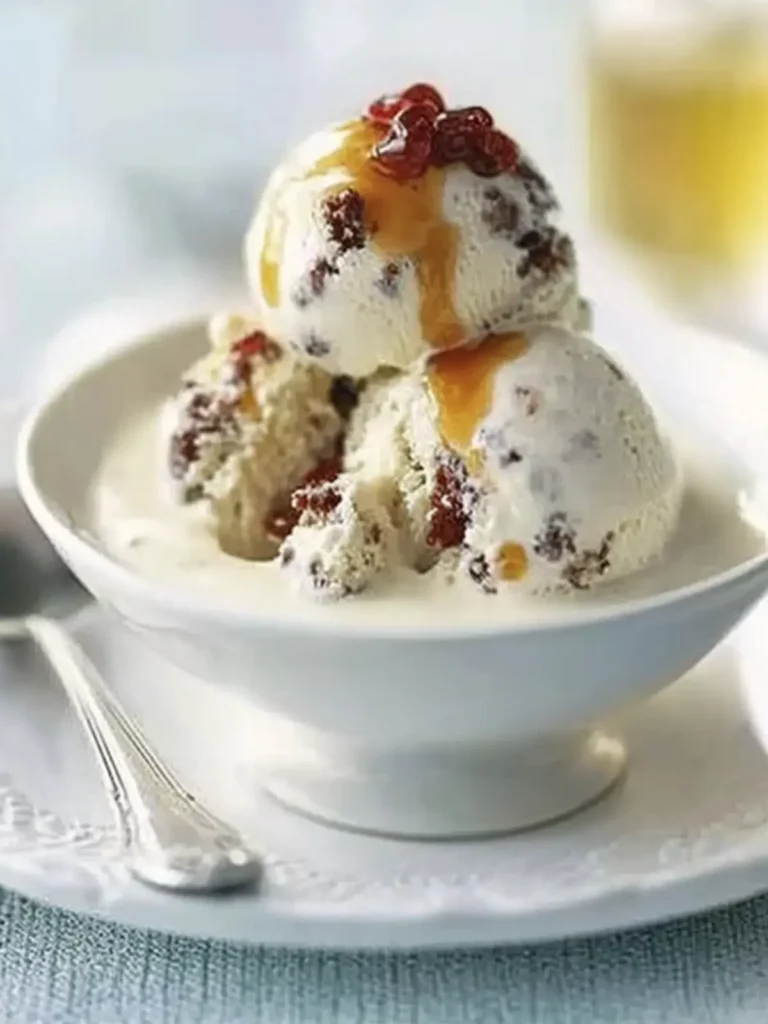 Turn Leftover Christmas Pud into Irresistible Ice Cream 2 Christmas pud ice cream