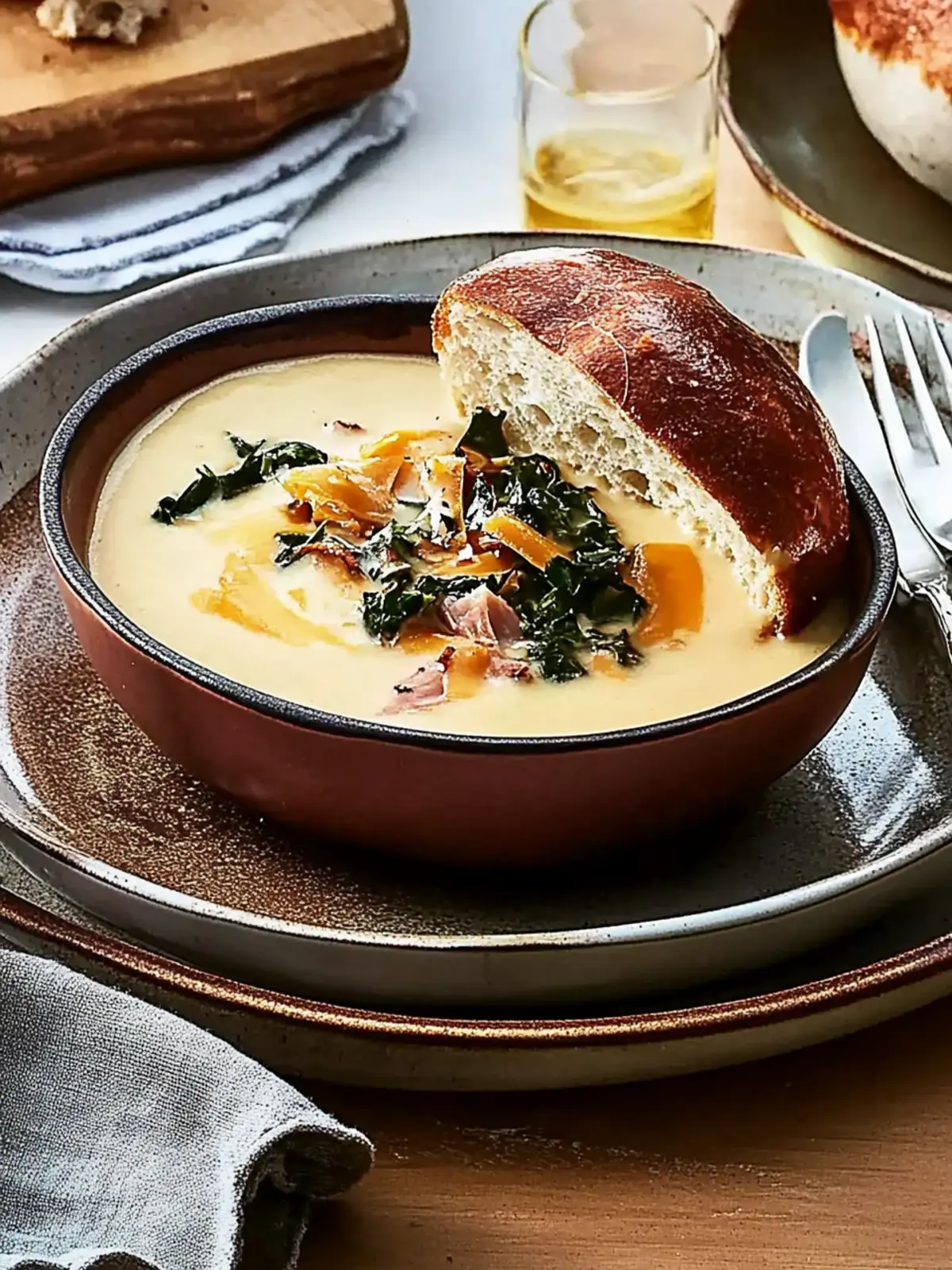 Slow-Cooker Cheddar Soup