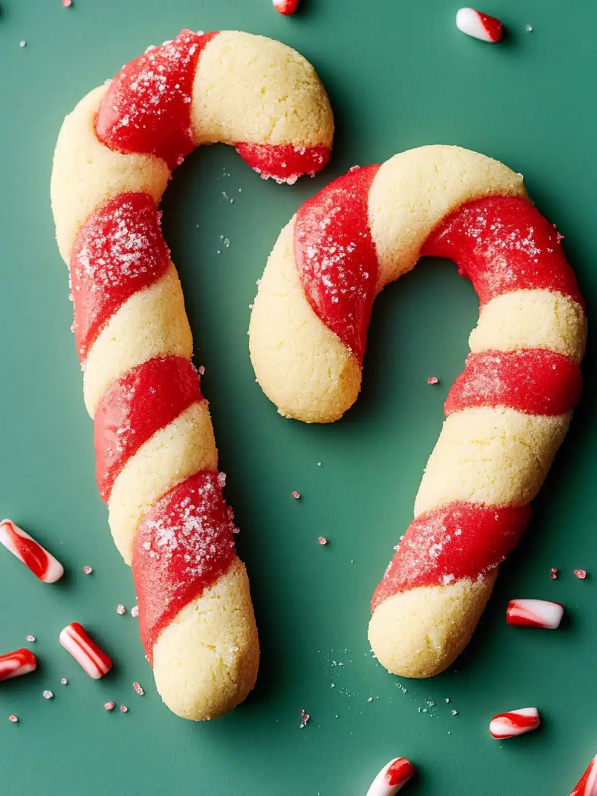 Candy Cane Cookies