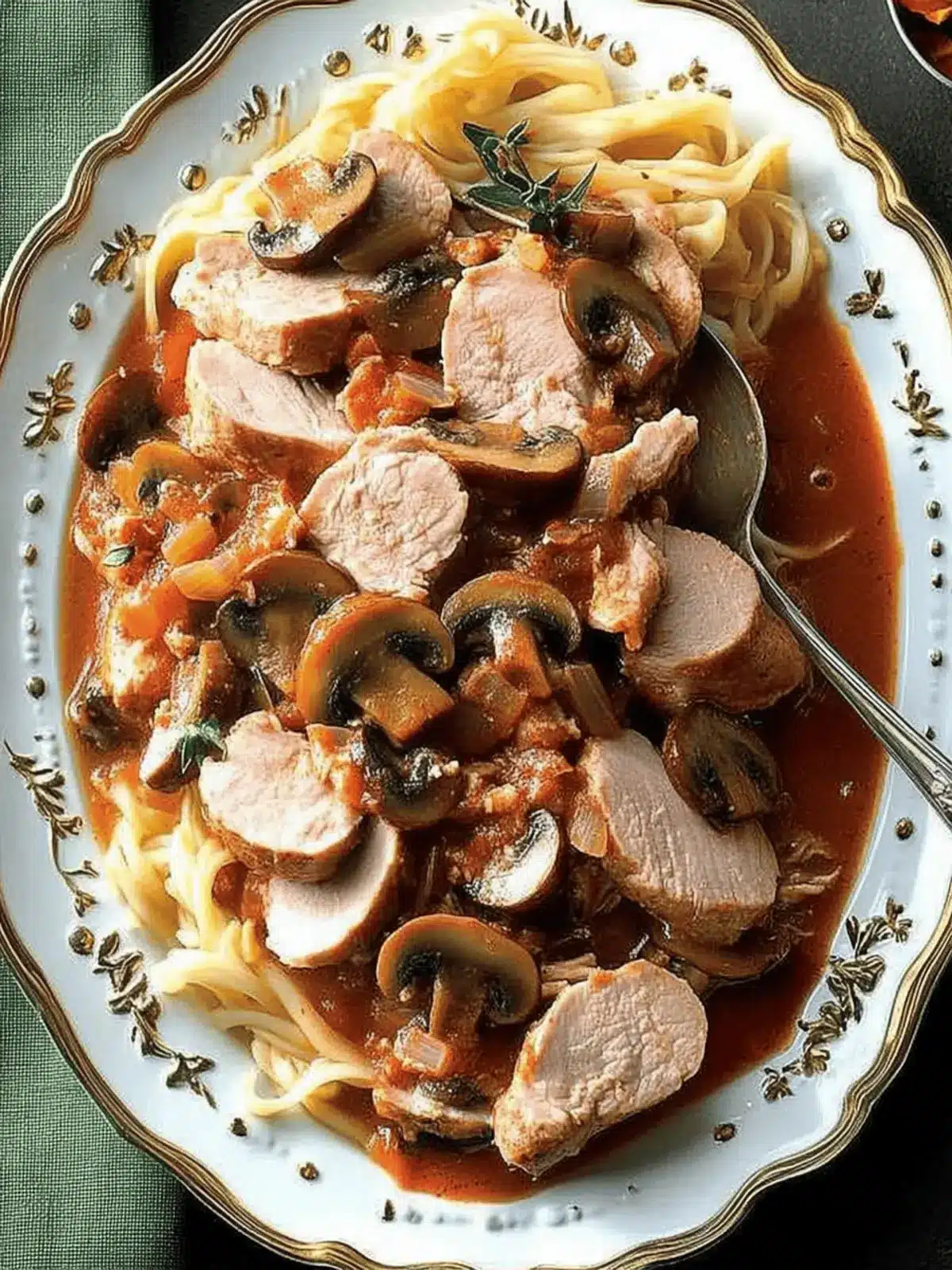 Hearty Pressure-Cooker Mushroom Pork Ragout for Cozy Nights 5 Pressure-Cooker Mushroom Pork Ragout