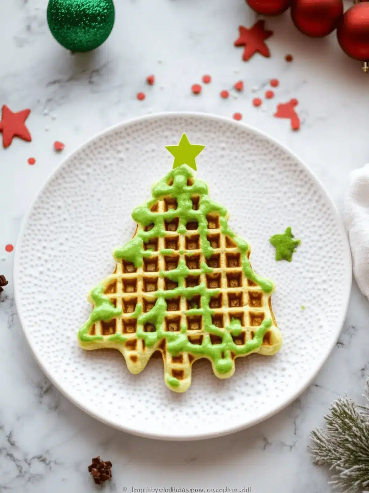 Delight Your Family with Festive Christmas Tree Waffles 4 Christmas Tree Waffles