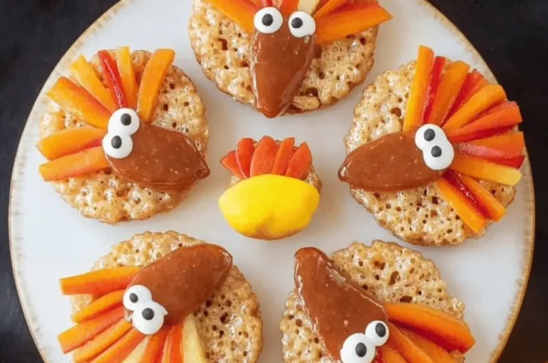 Rice Krispie Turkey Drumstick Treat