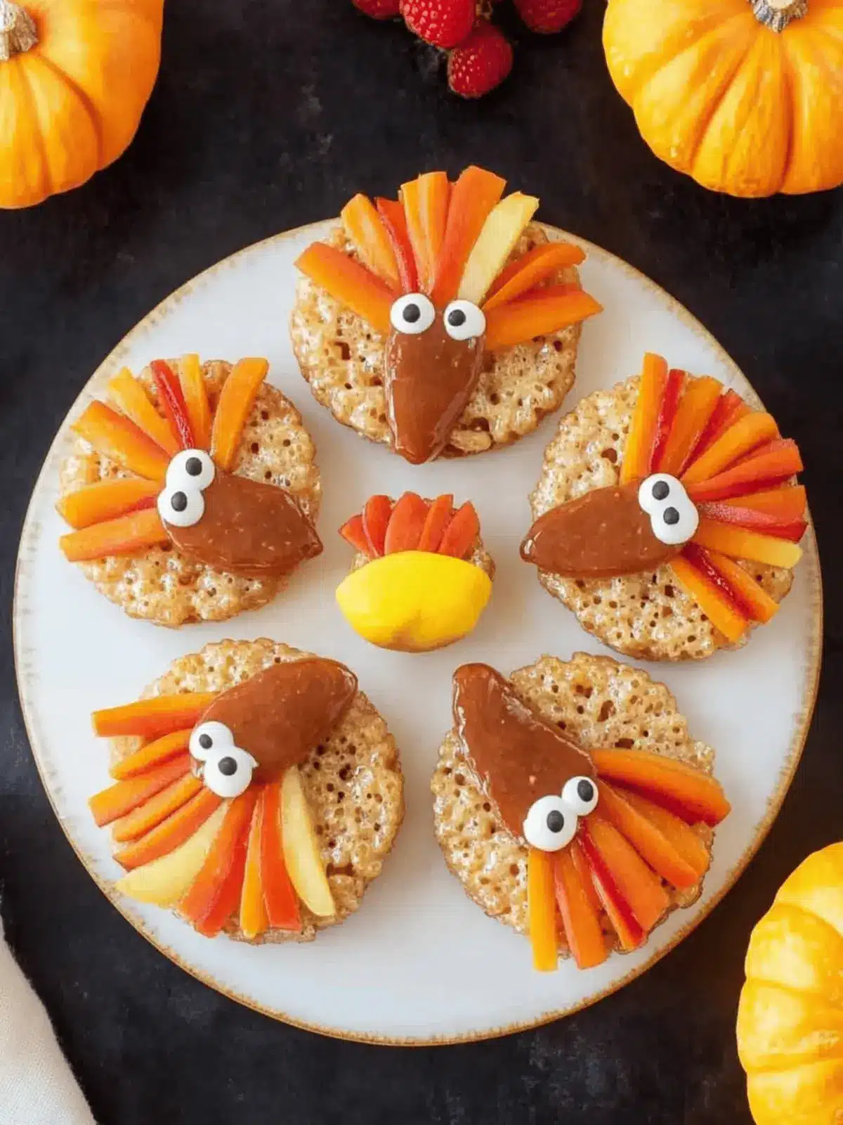 Delightful Rice Krispie Turkey Drumstick Treats for Thanksgiving 5 Rice Krispie Turkey Drumstick Treat