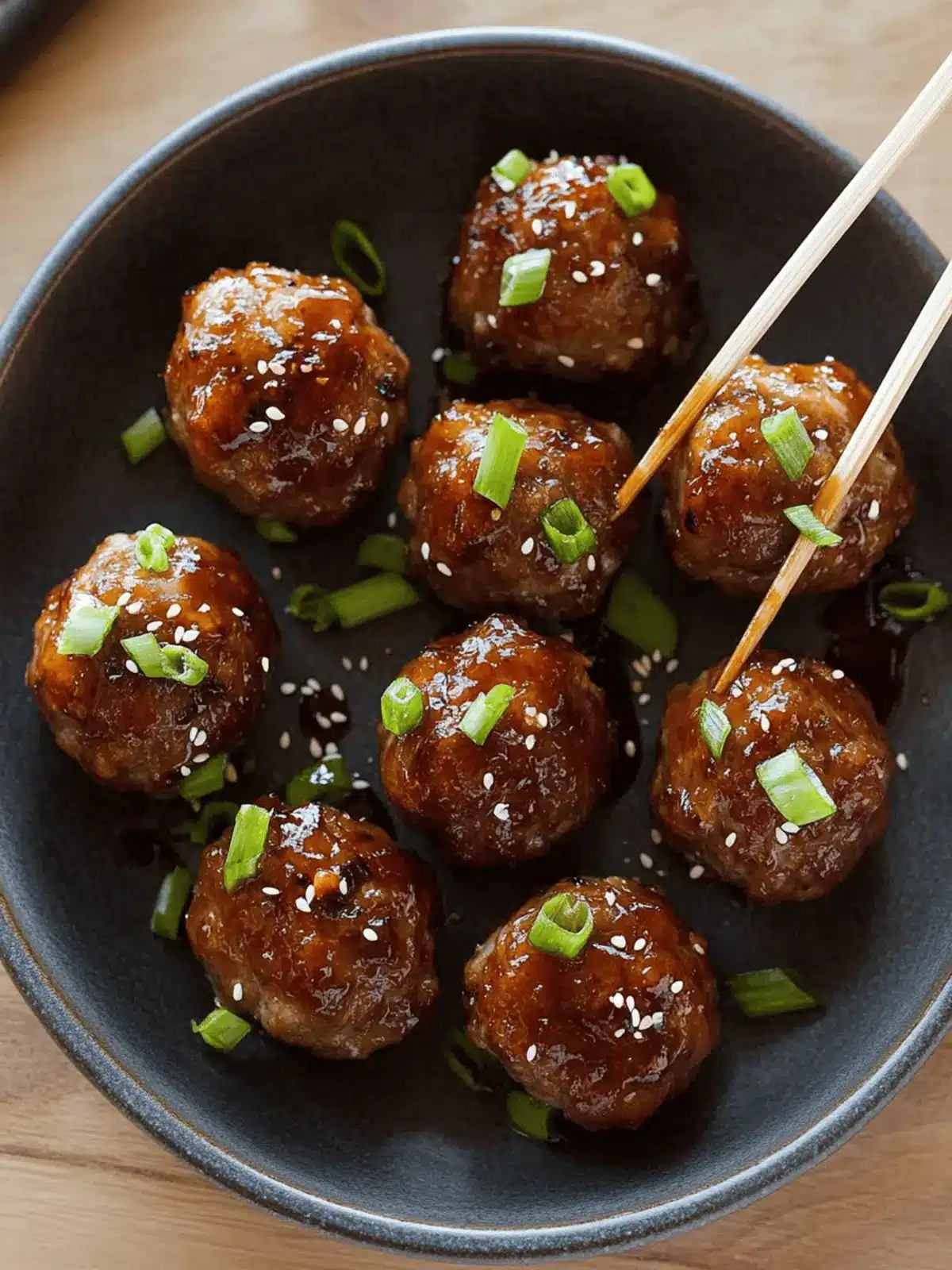 Korean-Style Cocktail Meatballs