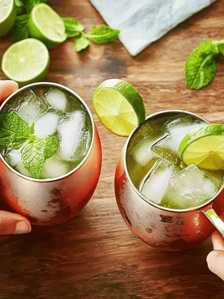 Moscow Mule Punch: Your Refreshing Summer Party Drink 2 Moscow Mule Punch
