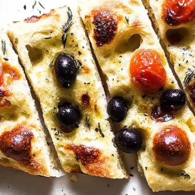 Easy Focaccia Bread Recipe