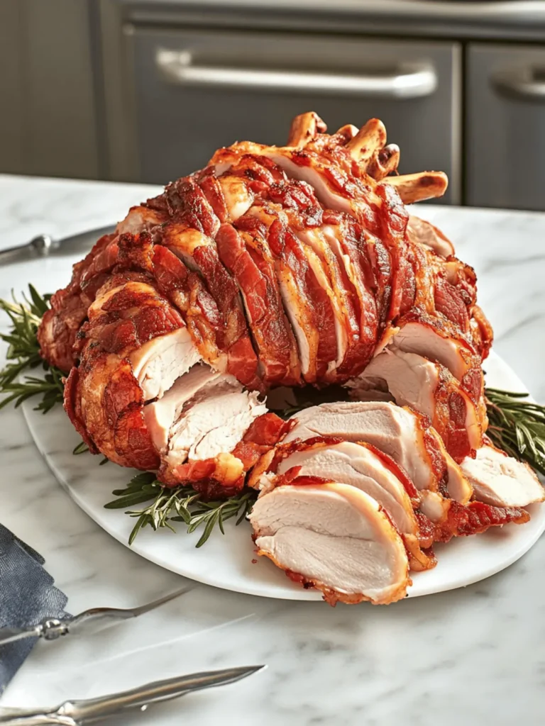 Bacon-Wrapped Turkey: Elevate Your Holiday Feast Today 4 Bacon-Wrapped Turkey