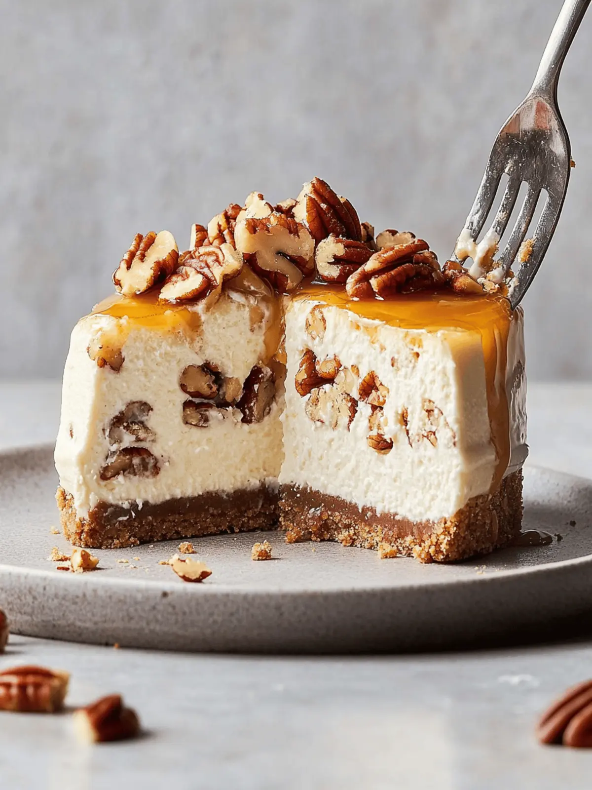 Butter Pecan Cheesecake