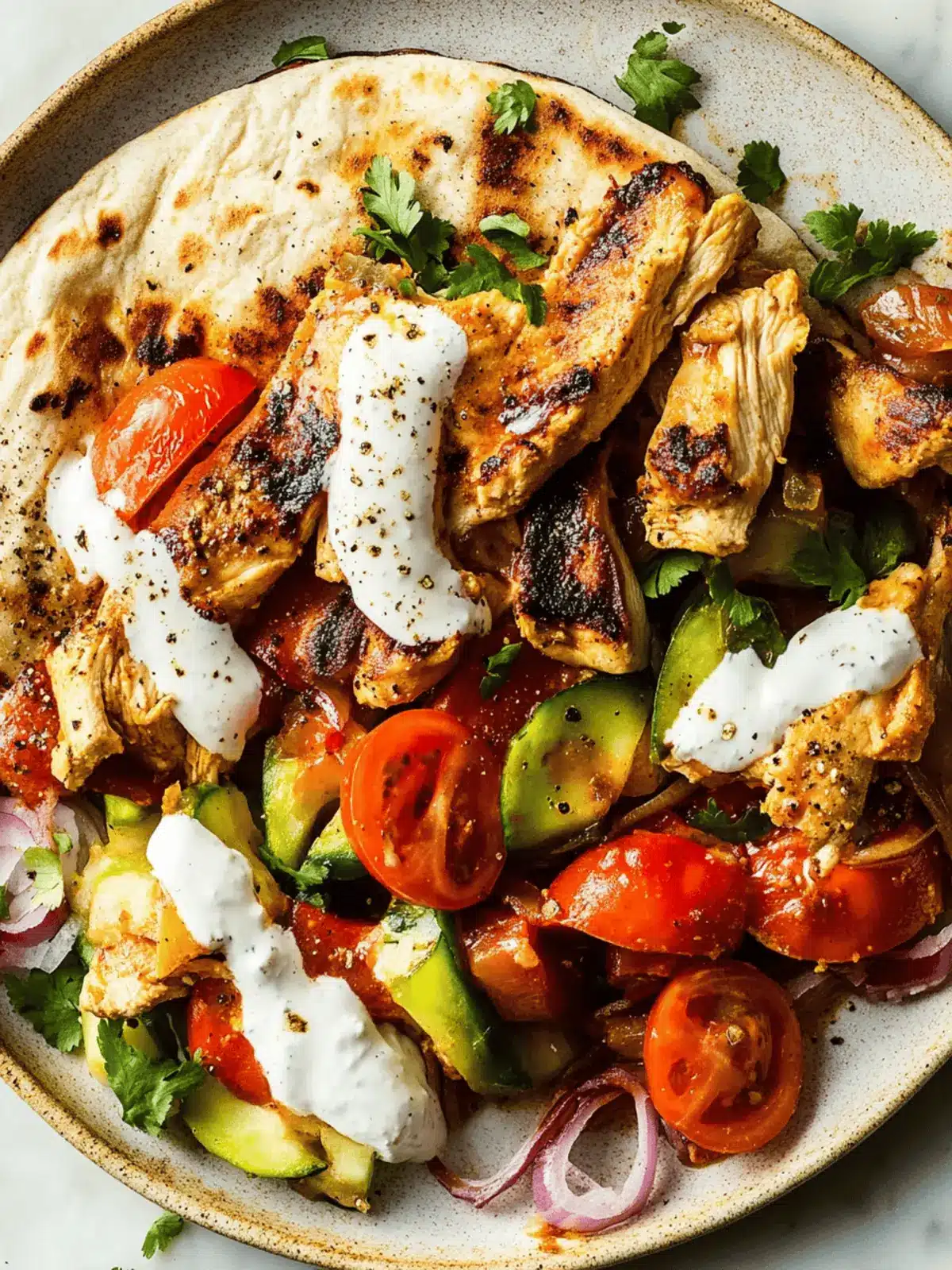 Chicken Shawarma Sheet-Pan Dinner