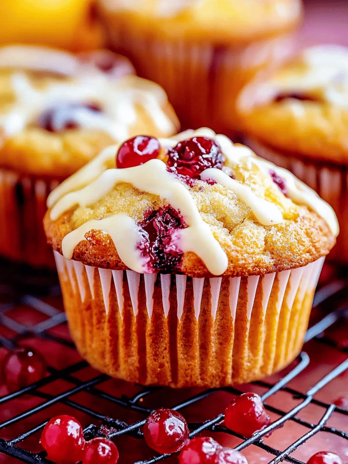 Cranberry Orange Muffins for a Cozy Holiday Morning 4 Cranberry Orange Muffins