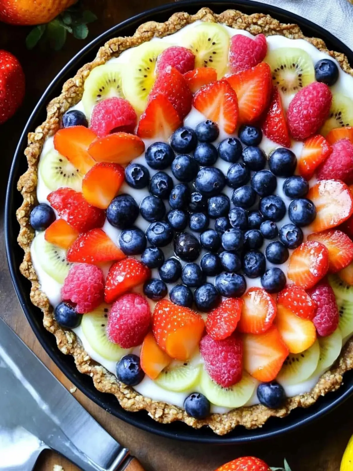 Beautiful Breakfast Tart (Gluten Free)