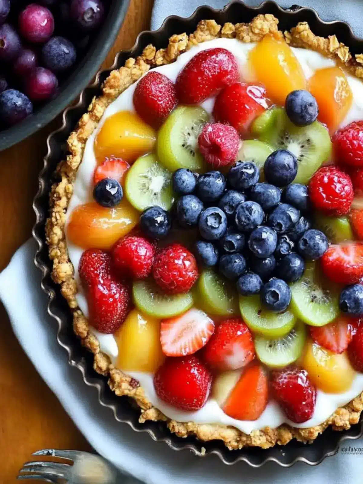 Beautiful Breakfast Tart (Gluten Free)