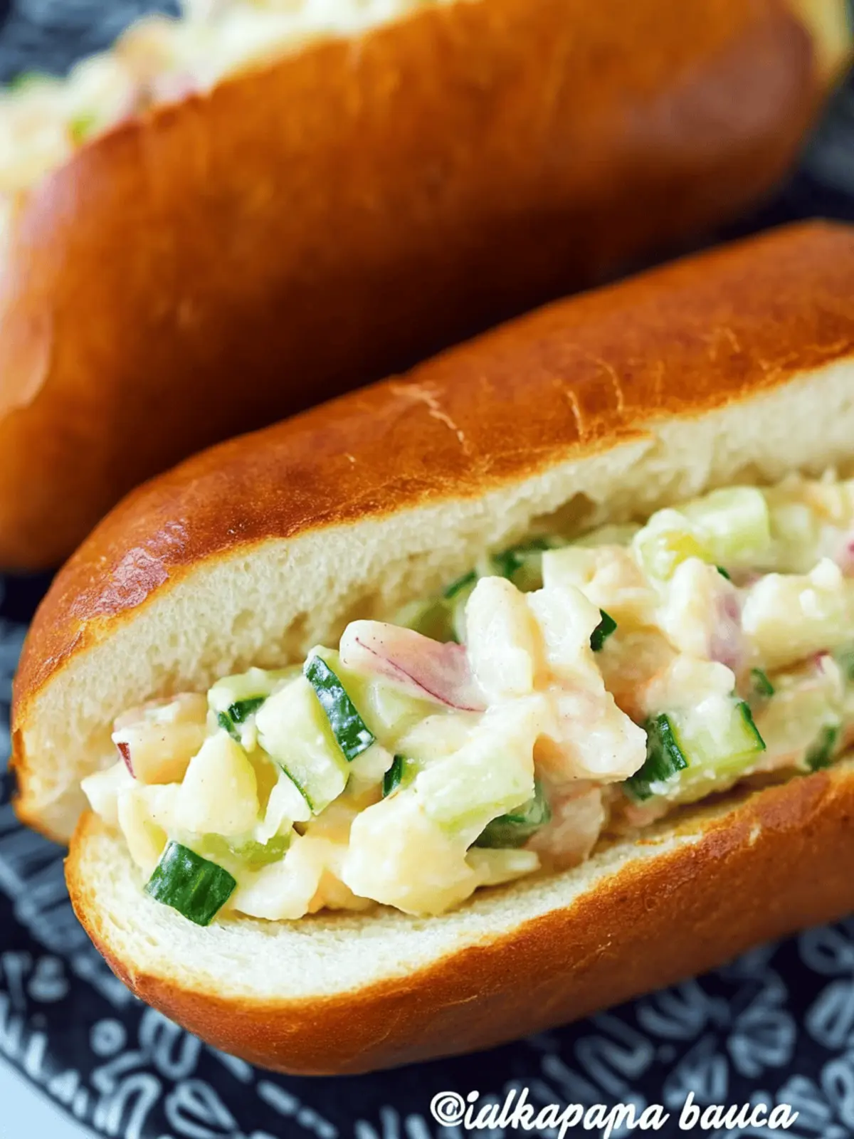 Korean Potato Salad Sandwich (Salada Ppang 사라다빵)
