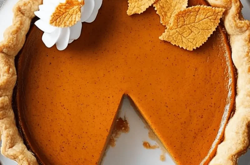 Healthy Pumpkin Pie
