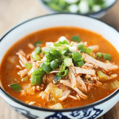 Spicy Turkey Leftover Soup – Korean Style