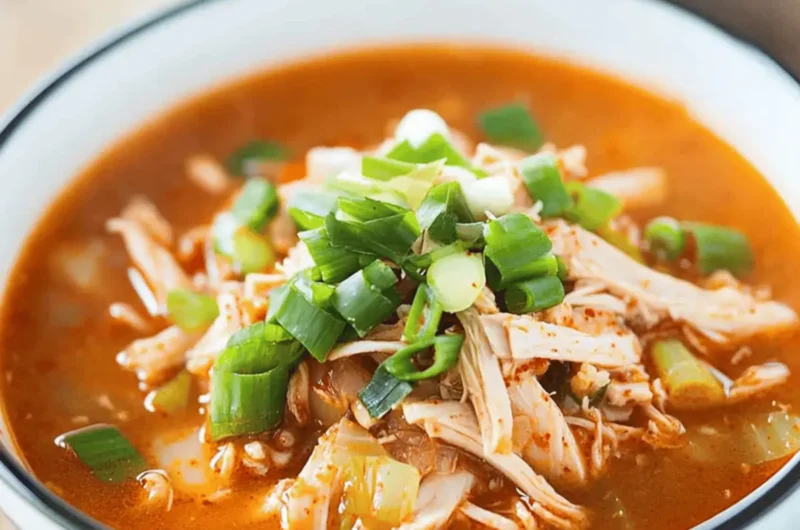 Spicy Turkey Leftover Soup – Korean Style