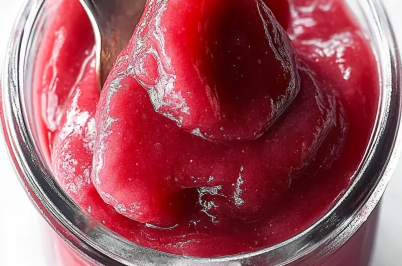 Easy Rhubarb Butter