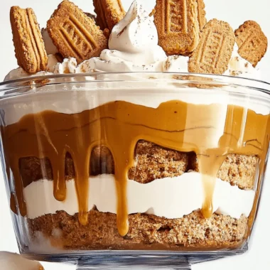 Creamy Biscoff Trifle: Your Ultimate Holiday Showstopper 9 Biscoff Trifle